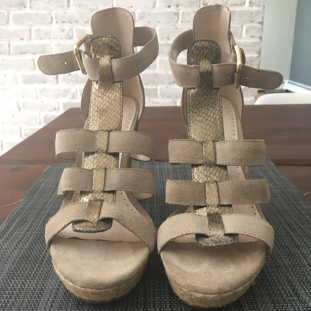 Rosegold sandals
